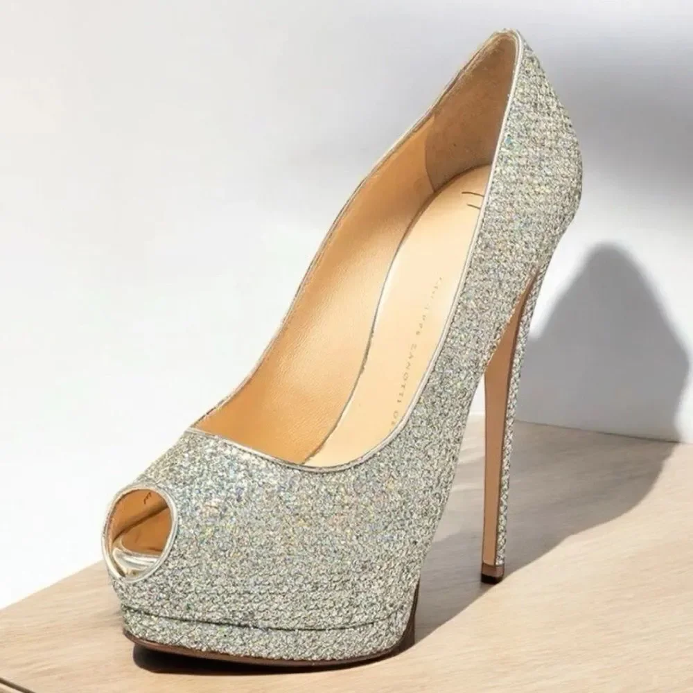 Giuseppe Zanotti platform heels gorgeous and a statement piece.